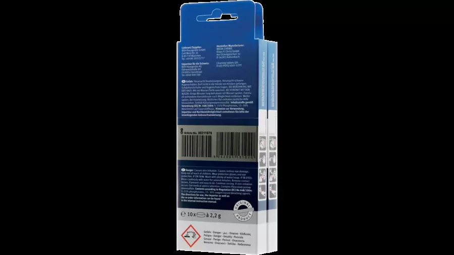 Bosch Cleaning tablets - 00311979