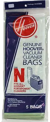 HooverNVacuumBags 4010038N- Genuine - 5 pack