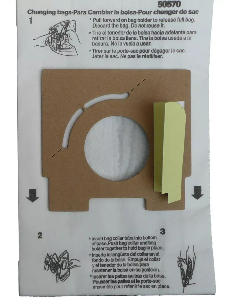 Kenmore 50570 Micro Filter Bags- 8 Pack. Replaces 28075