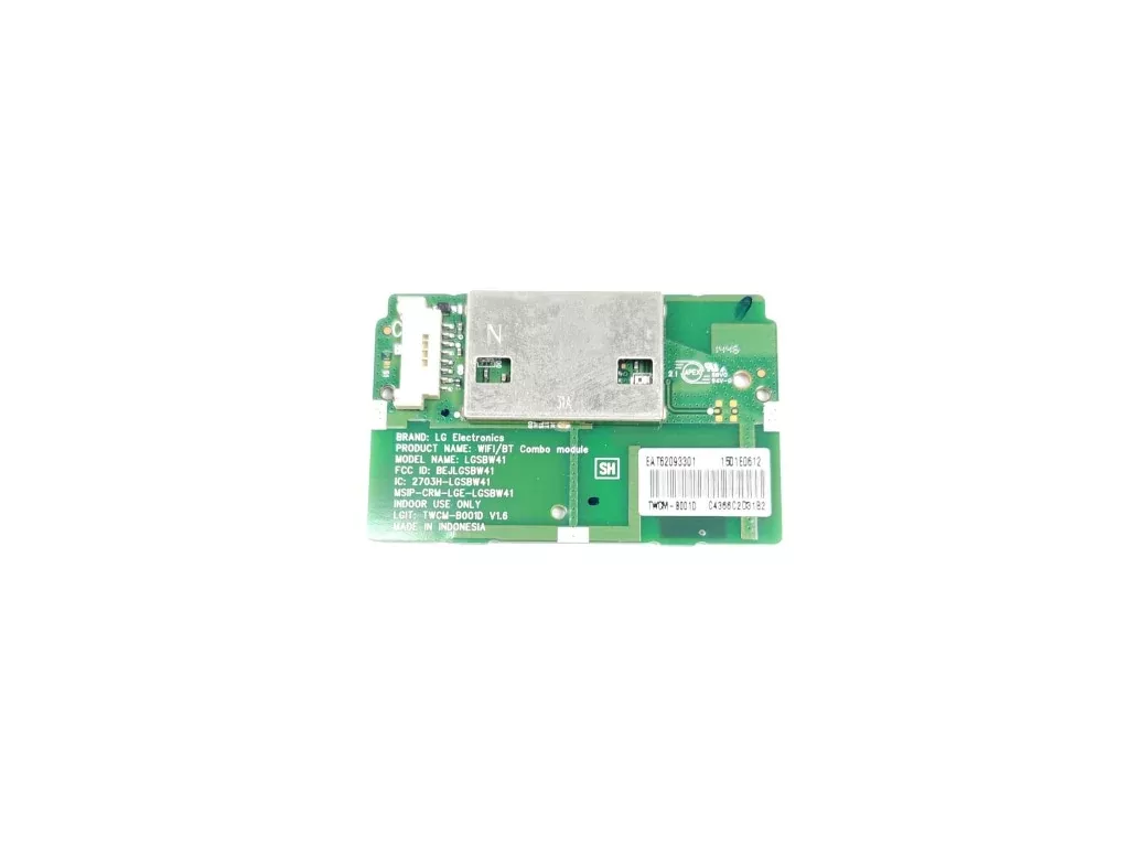 LG TV WiFi Bluetooth Module Board - EAT62093301
