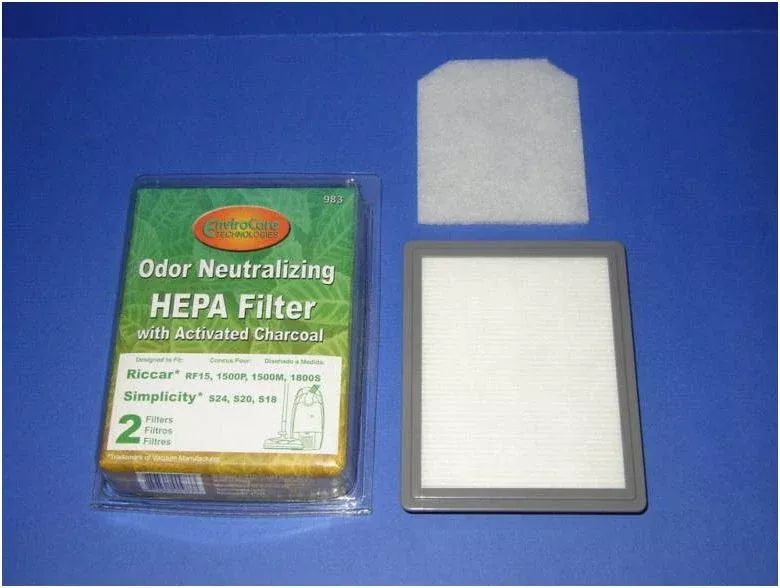 Riccar RF15, Simplicity S24 Vacuum Filter 983 - Generic
