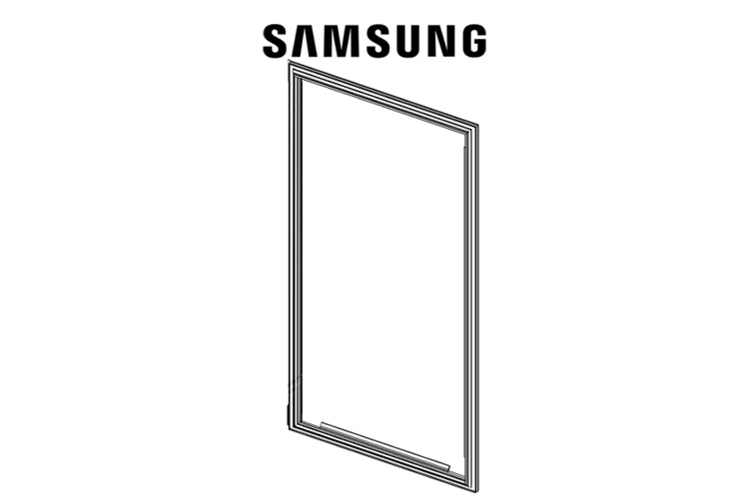 Samsung Refrigerator Freezer Gasket - DA97-21423C