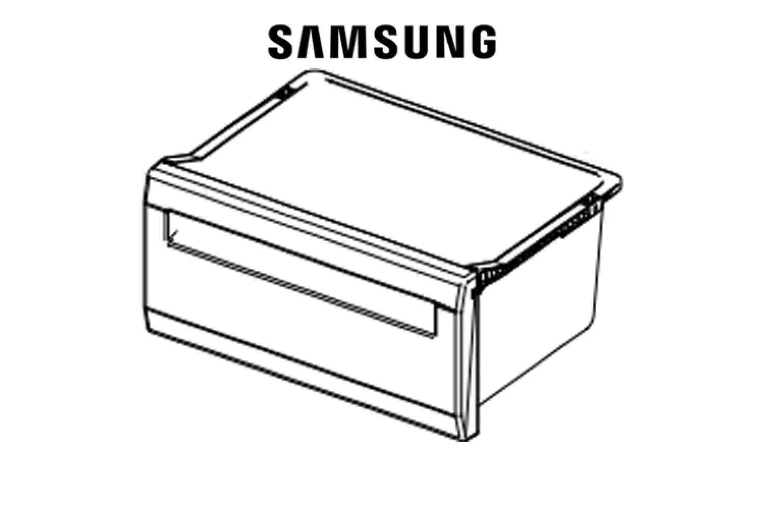 Samsung Refrigerator Fridge Veg Case - DA97-21585A
