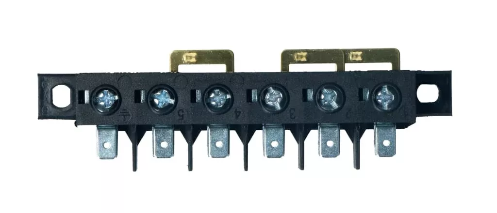 Universal Oven Terminal Block - 6 POLES 41A 450V Rated