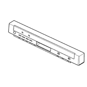Westinghouse Front Control Panel Handle Plastic WSF6608X - 42088430